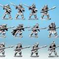 Photo of Shieldmaidens with Spears (15mm) (MFMH002)