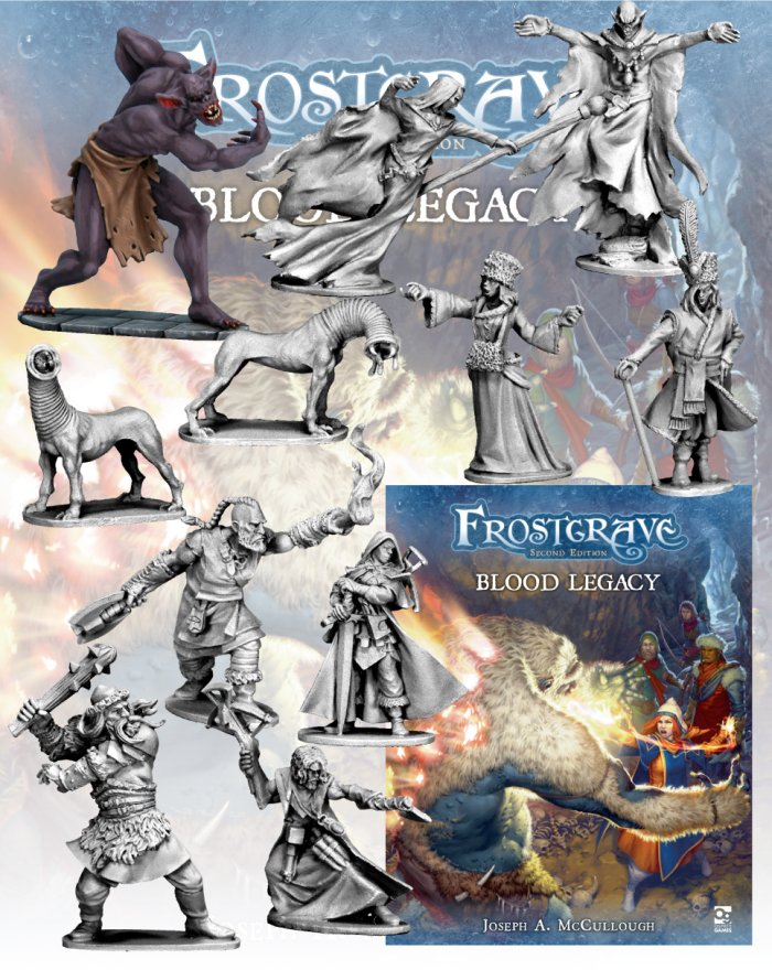 Blood Legacy Figure + Book Deal 